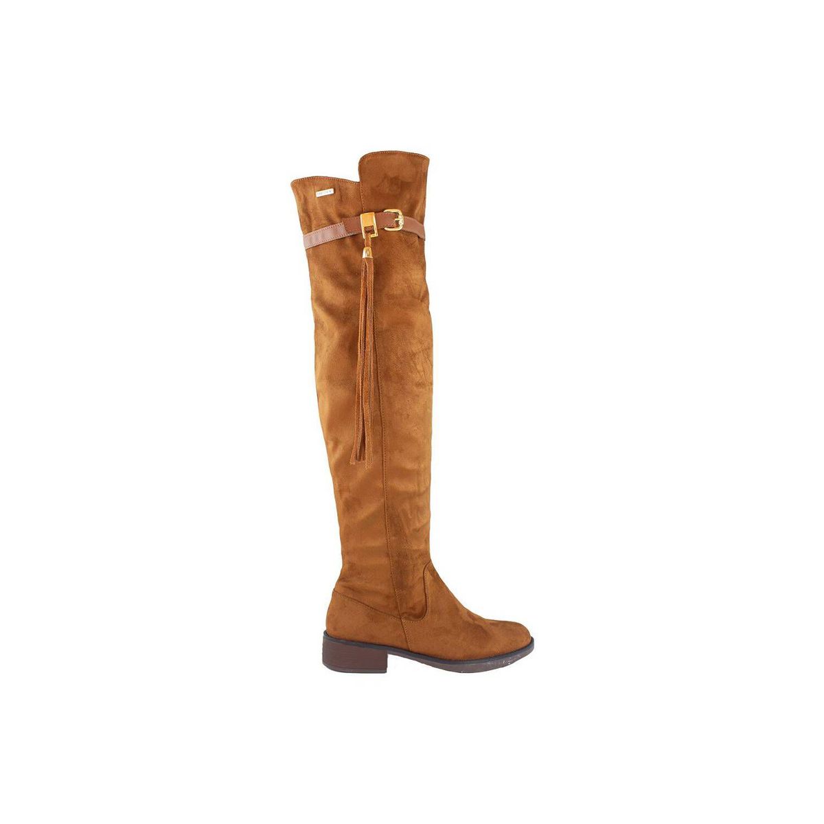 SANTORINI - Botas mujer santorini caña alta calent miel