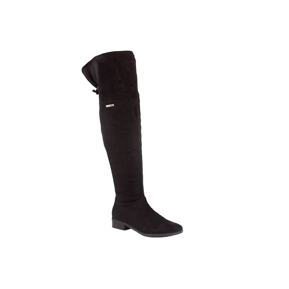 SANTORINI - Botas mujer santorini caña alta romerla negro