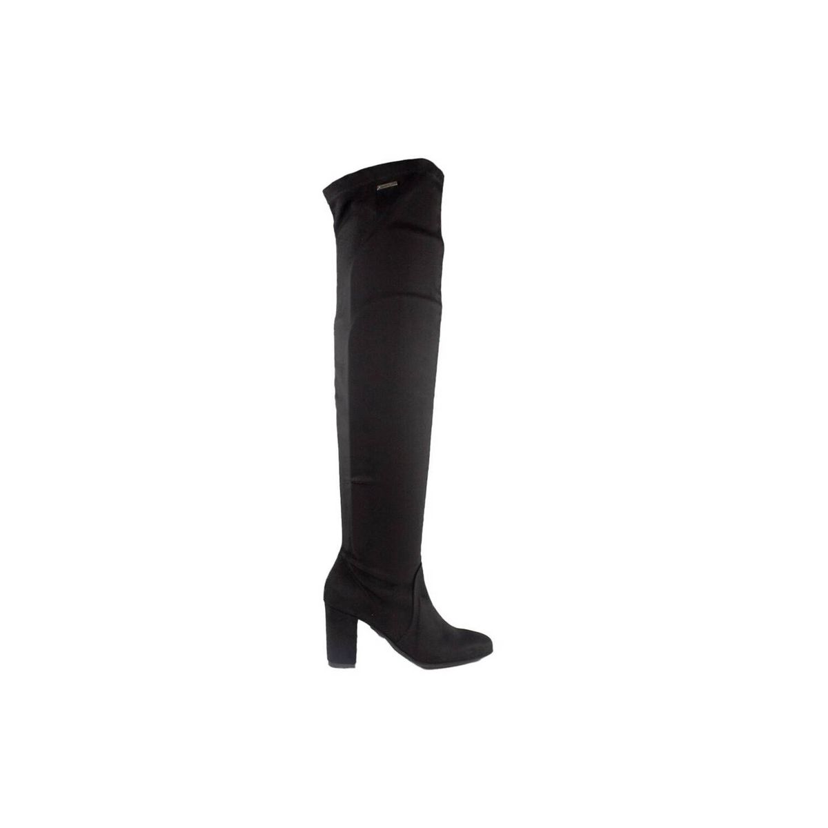 SANTORINI - Botas mujer santorini caña alta indi negro