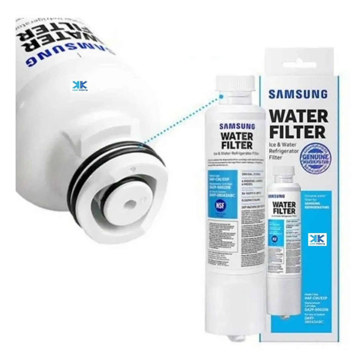 SAMSUNG - Filtro de agua para nevera samsung cartucho