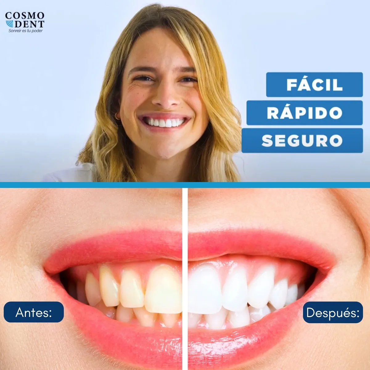 GENERICO - Tiras de Blanqueamiento dental Cosmodent