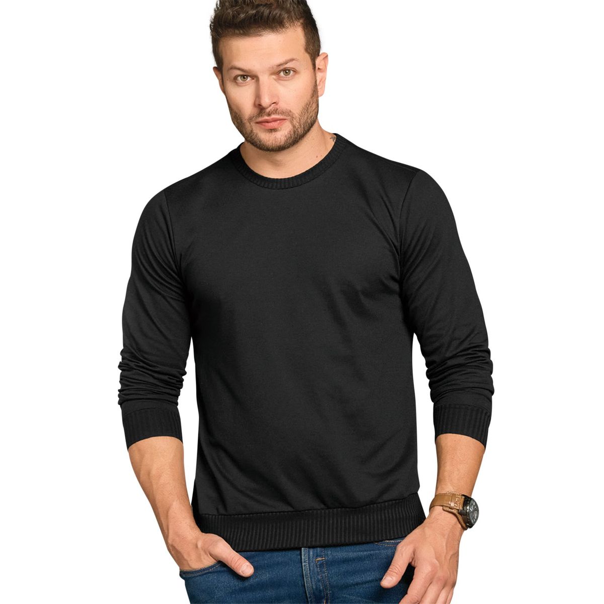 MARKETING PERSONAL - Buzo Para Hombre Negro Mp