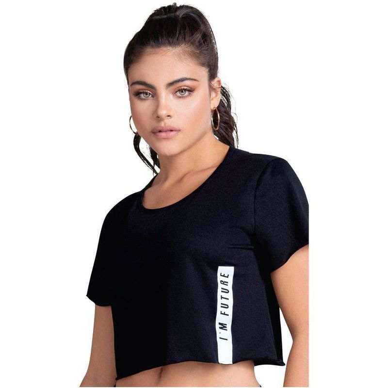 MARKETING PERSONAL - Camiseta Mujer Negro Mp 70336