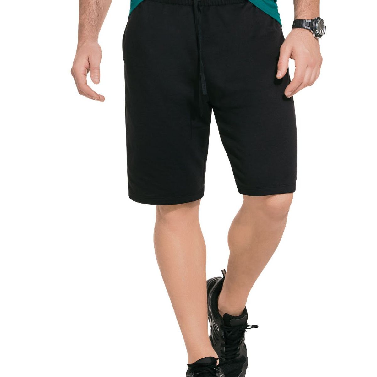 MARKETING PERSONAL - Bermuda Para Hombre Negro MP