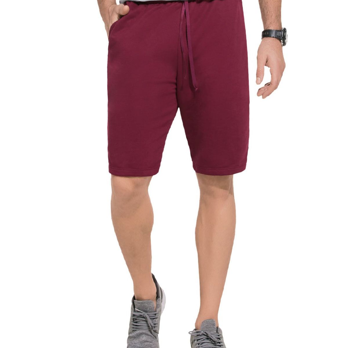 MARKETING PERSONAL - Bermuda Para Hombre Vinotinto MP