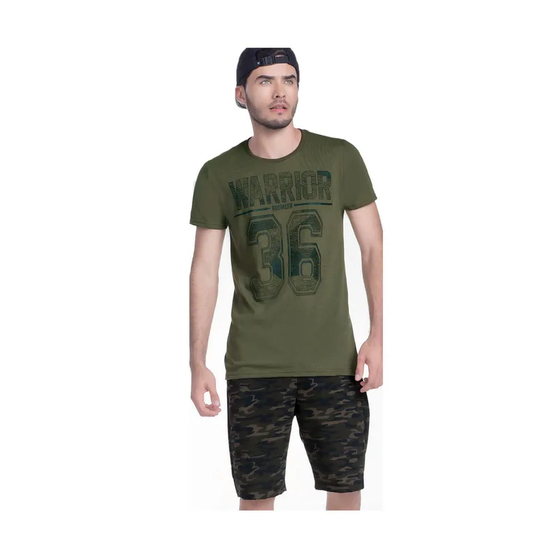 MARKETING PERSONAL - Bermuda Juvenil Para Hombre MP -Camuflado