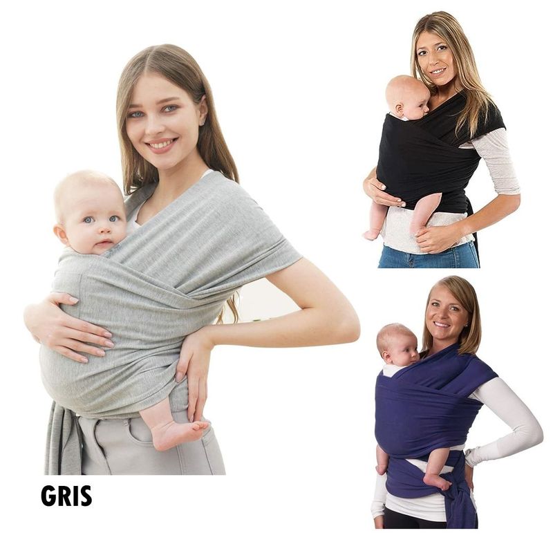 BABY ON - Fular cargador elastico para bebe baby on wrap