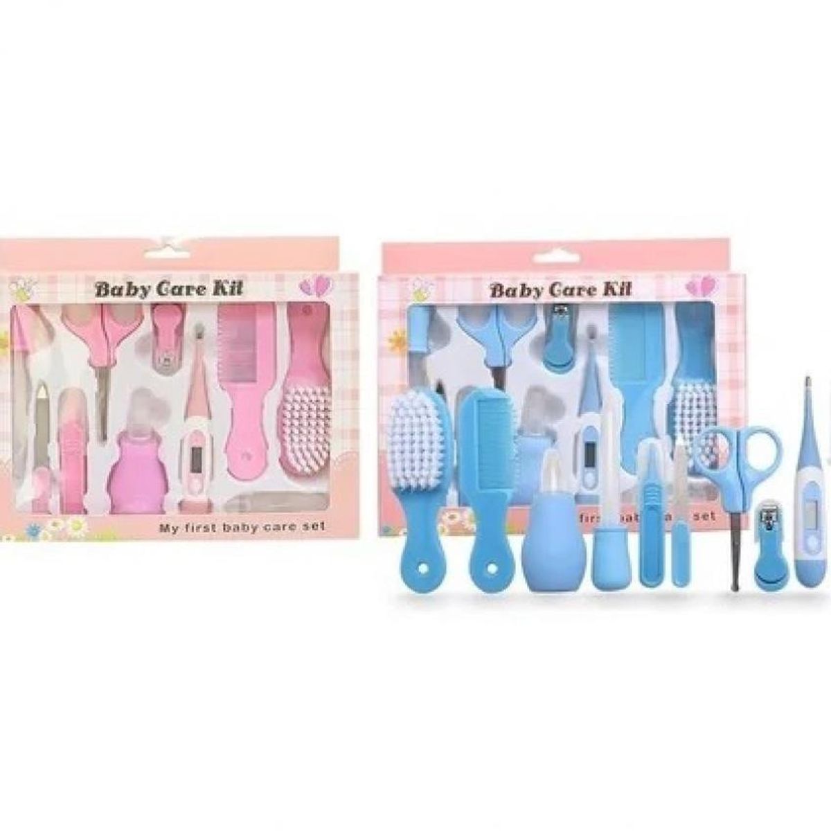 BABY ON - Kit para bebe 10 piezas Rosa