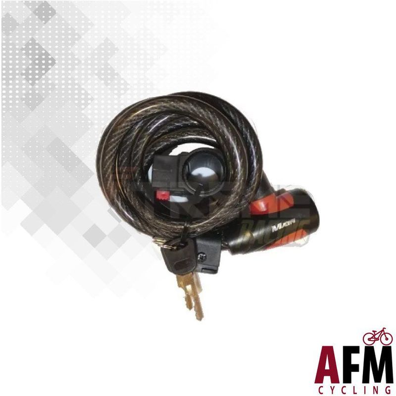 AFM - Candado guaya de llaves para moto bicicleta