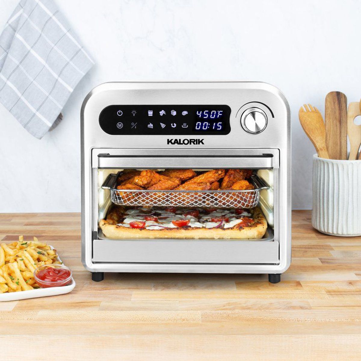 KALORIK - Horno Kalorik Digital con Airfryer de 12,6 Lts