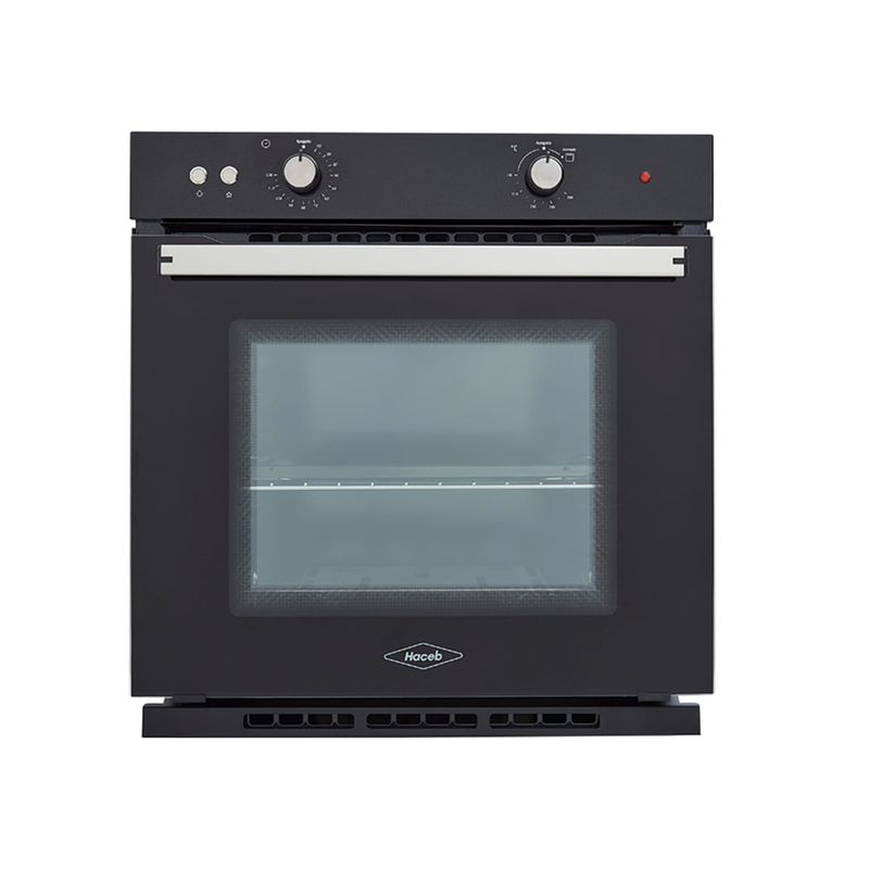 HACEB - Horno mixto Tofu 60 cm negro gas propano 120V Haceb
