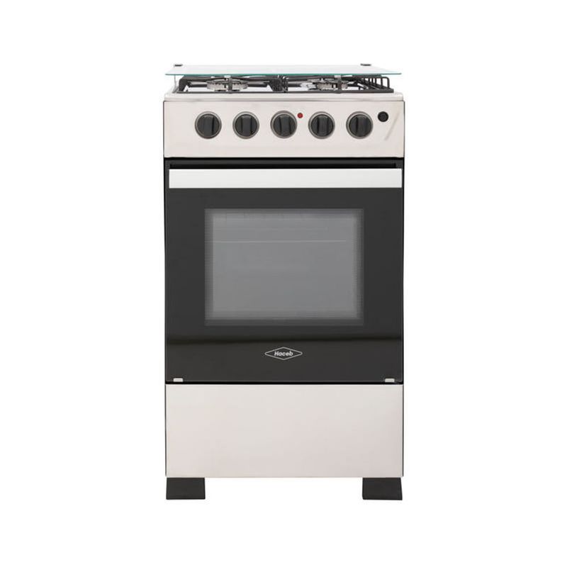 HACEB - Estufa Romero Platina Haceb 50 cms Gas Natural Inox