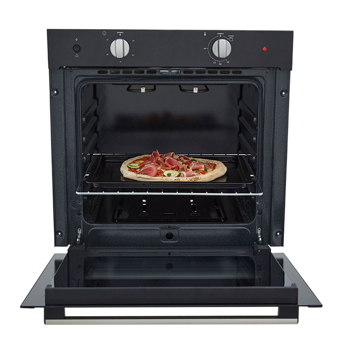 HACEB - Horno mixto Tandoori 60 cm negro gas natural 120V Haceb