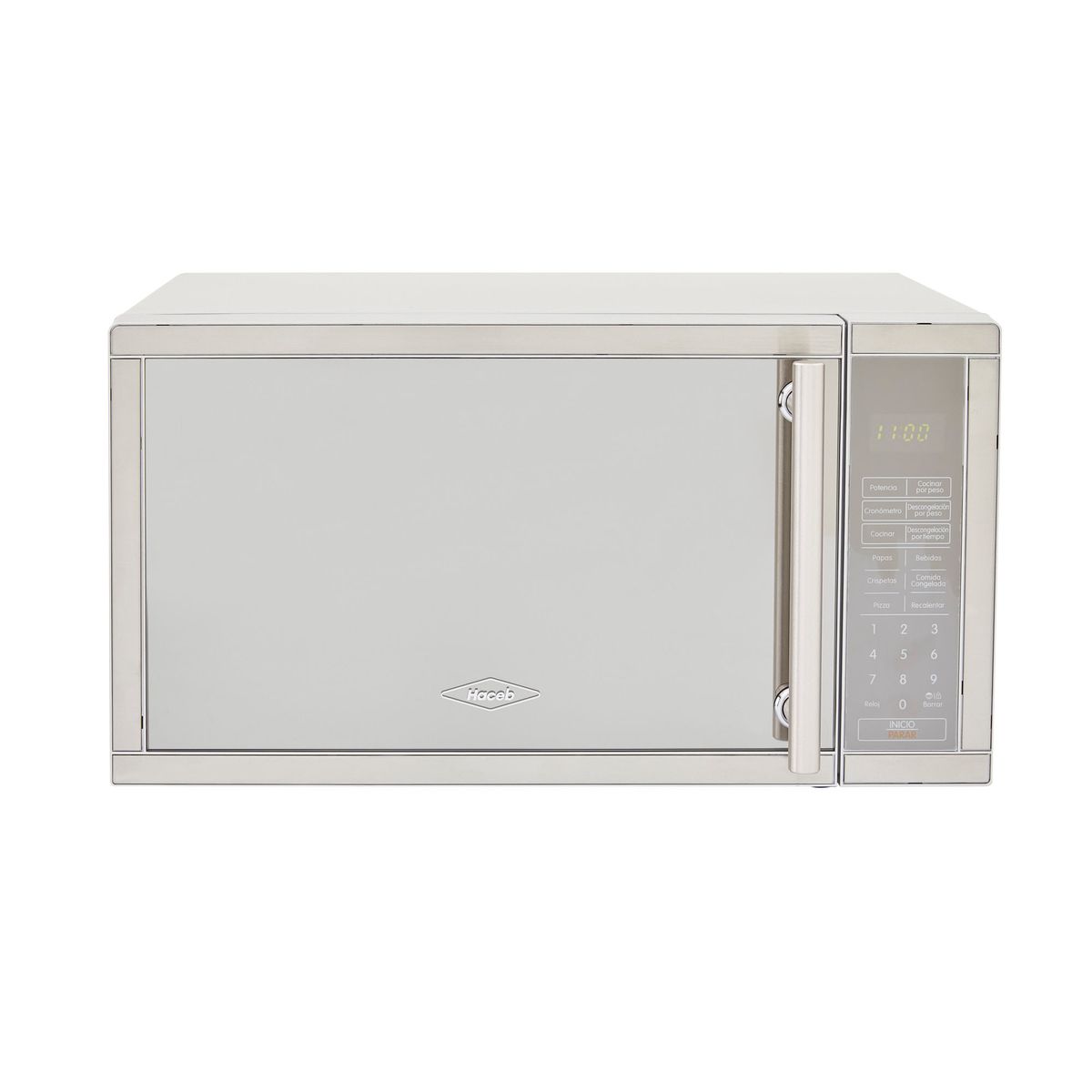 HACEB - Horno Microondas Haceb INOX de 20 Lts - 0.7