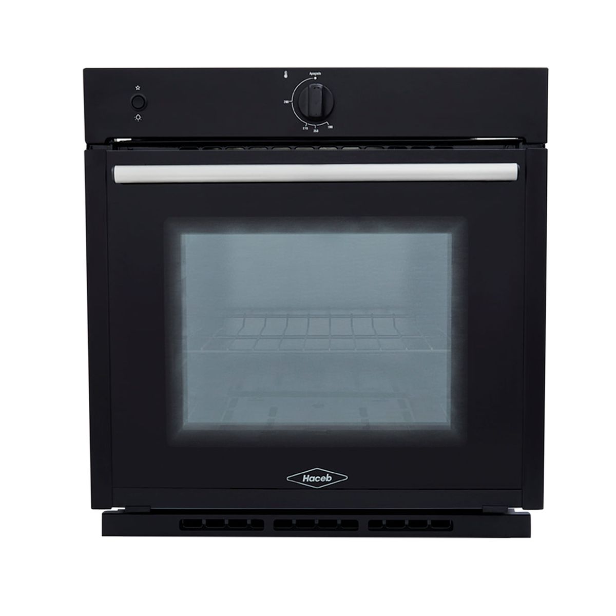 HACEB - Horno a gas Tandoori 60 cm negro gas natural Haceb