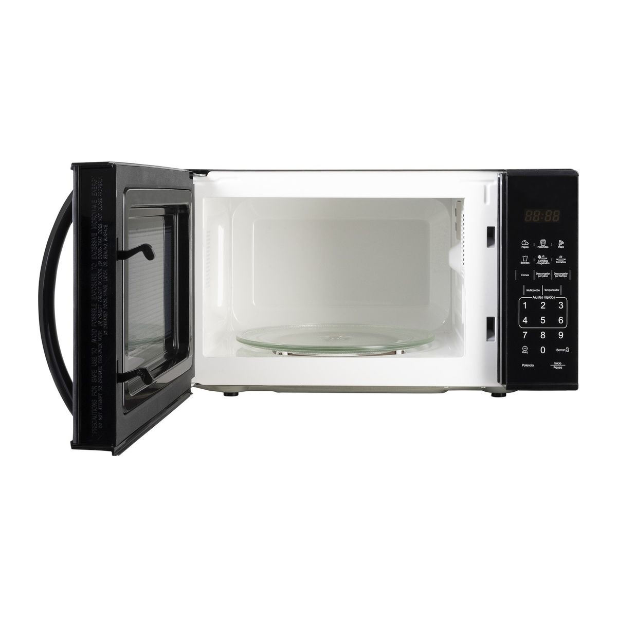 HACEB - Horno Microondas Haceb AZAFRÁN Negro de 20 lts - 0.7