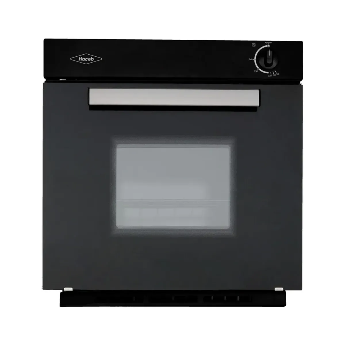 HACEB - Horno a gas natural Casia 60 cm negro Haceb