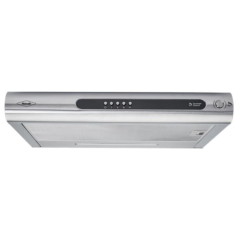 HACEB - Campana Tofu Inox Negra 3 Velocidades