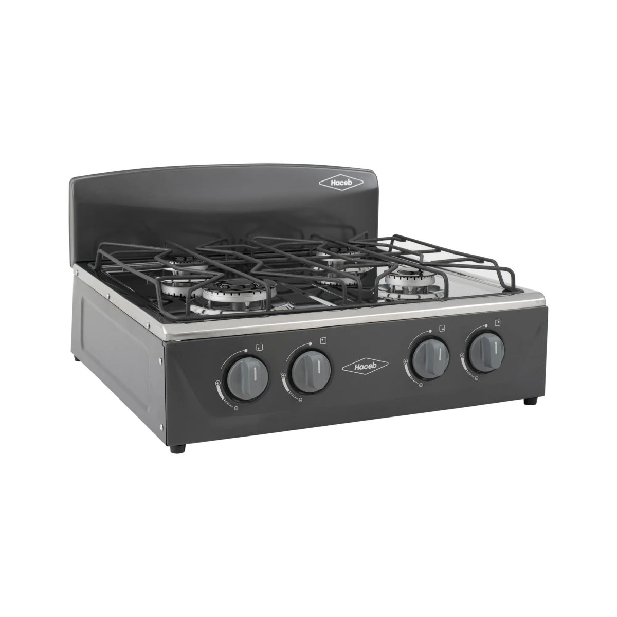 HACEB - Estufa De Mesa Avellana T Gas Natural Plata
