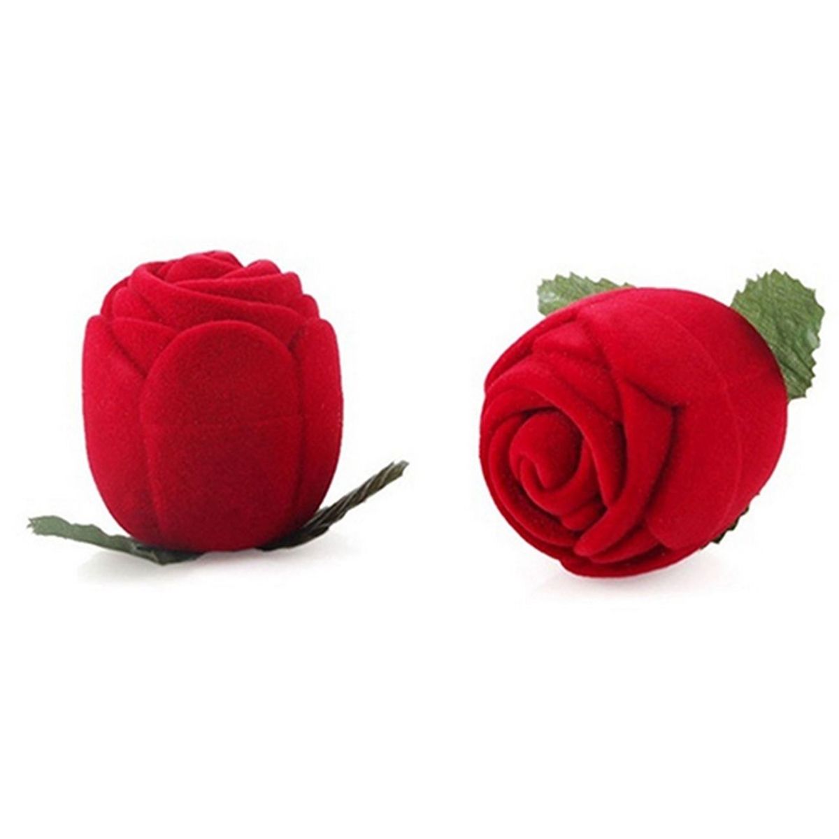 DAYOSHOP - Estuche Caja Anillo Rosa Roja Compromiso Regalo