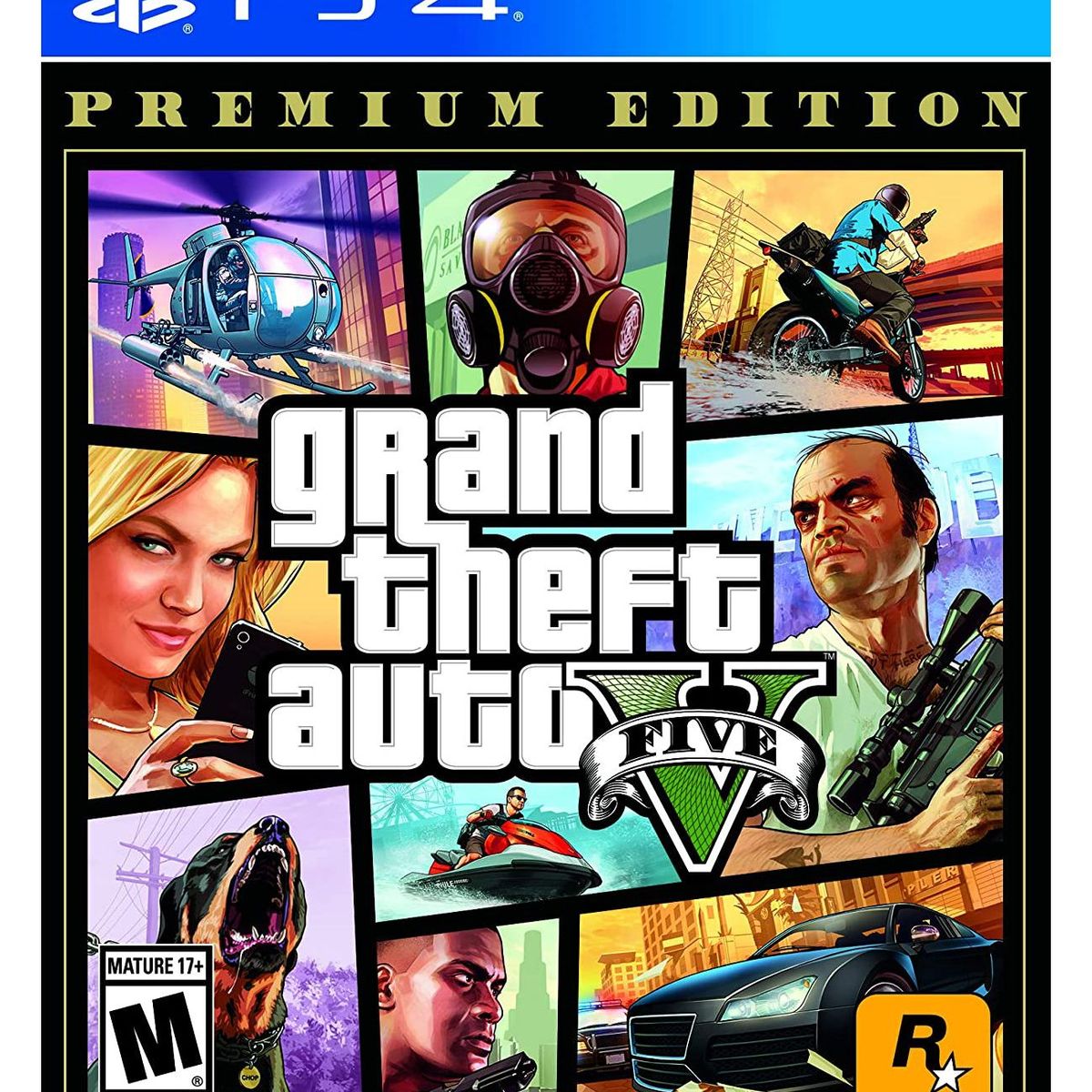 ROCKSTAR GAMES - Grand Theft Auto V Edición Premium Online PS4