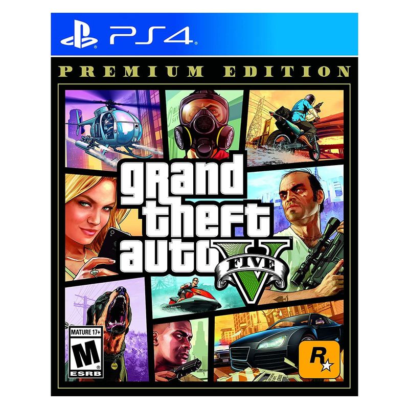 ROCKSTAR GAMES - Grand Theft Auto V Edición Premium Online PS4