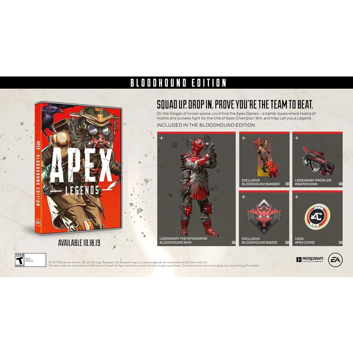 EA - APEX LEGENDS - BLOODHOUND EDITION ROLA - XB1