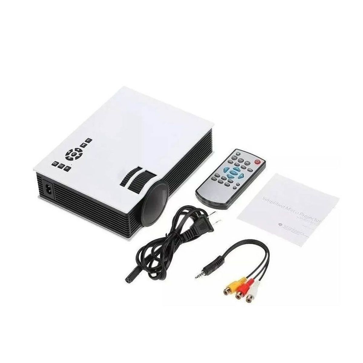 ONE PIXEL - Mini Proyector Led Video Beam 1800 Lumen Wifi Uc68