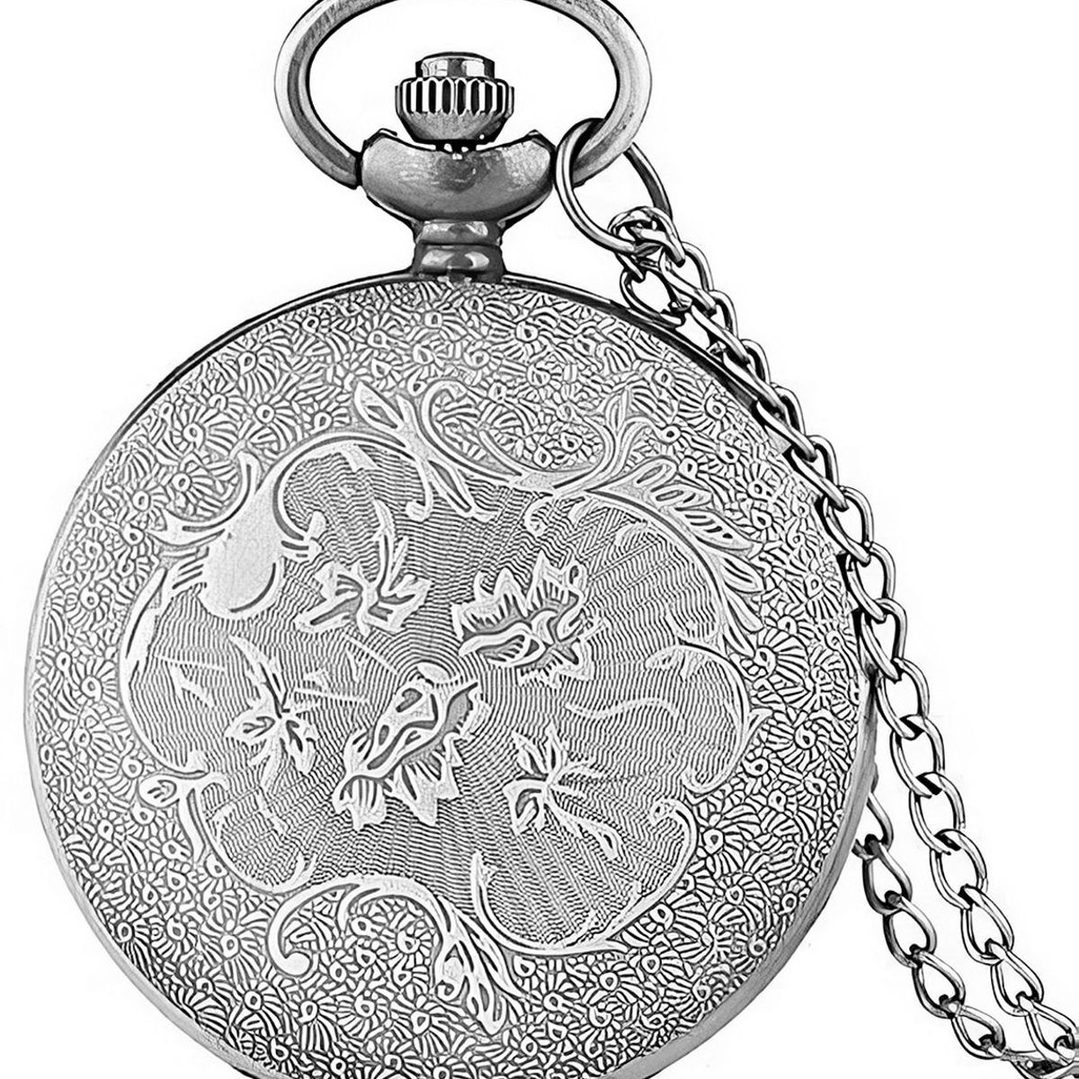 DAYOSHOP - Reloj Bolsillo Jefe Indio Mas Estuche Mas Bateria