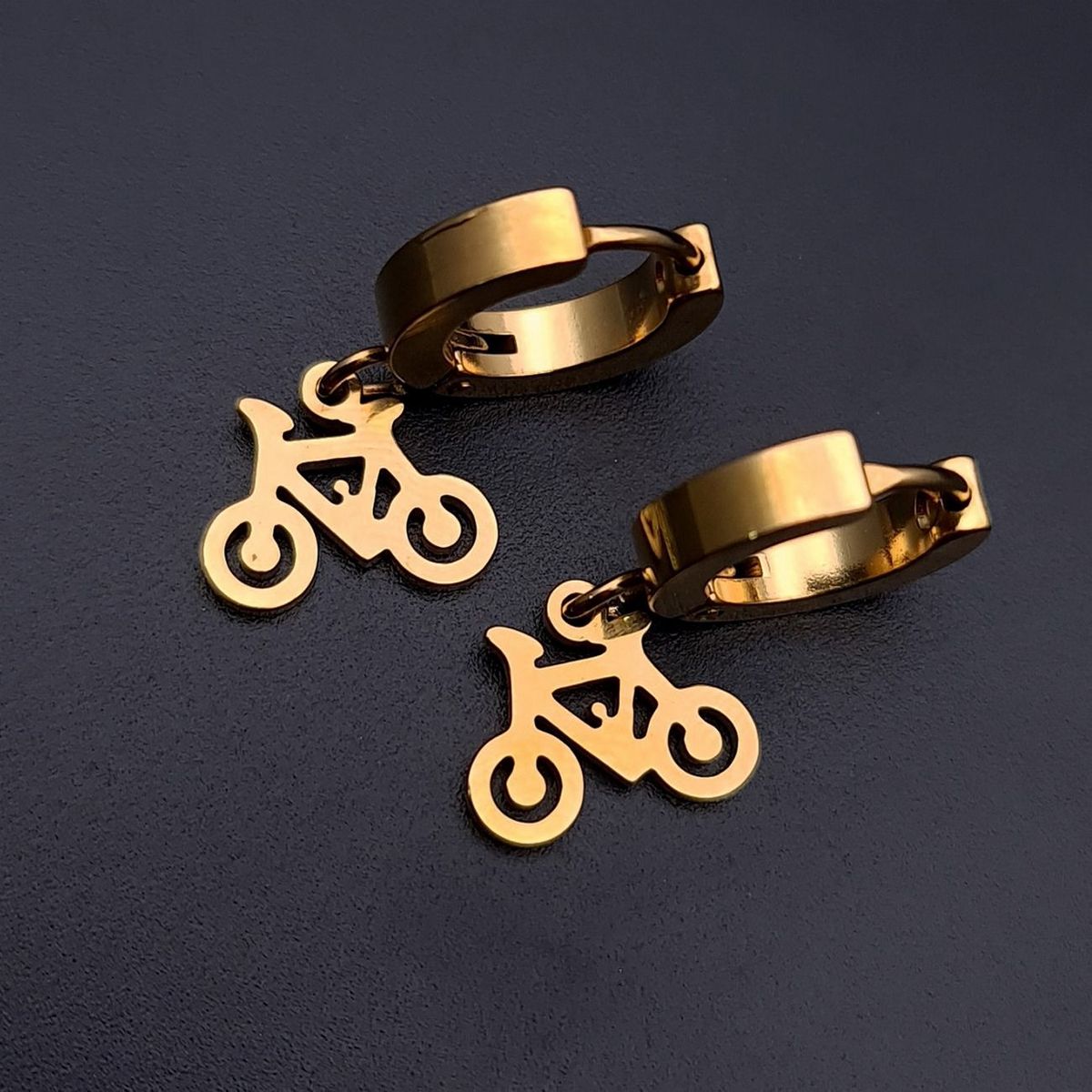 DAYOSHOP - Aretes Candonga Bicicleta Acero_.
