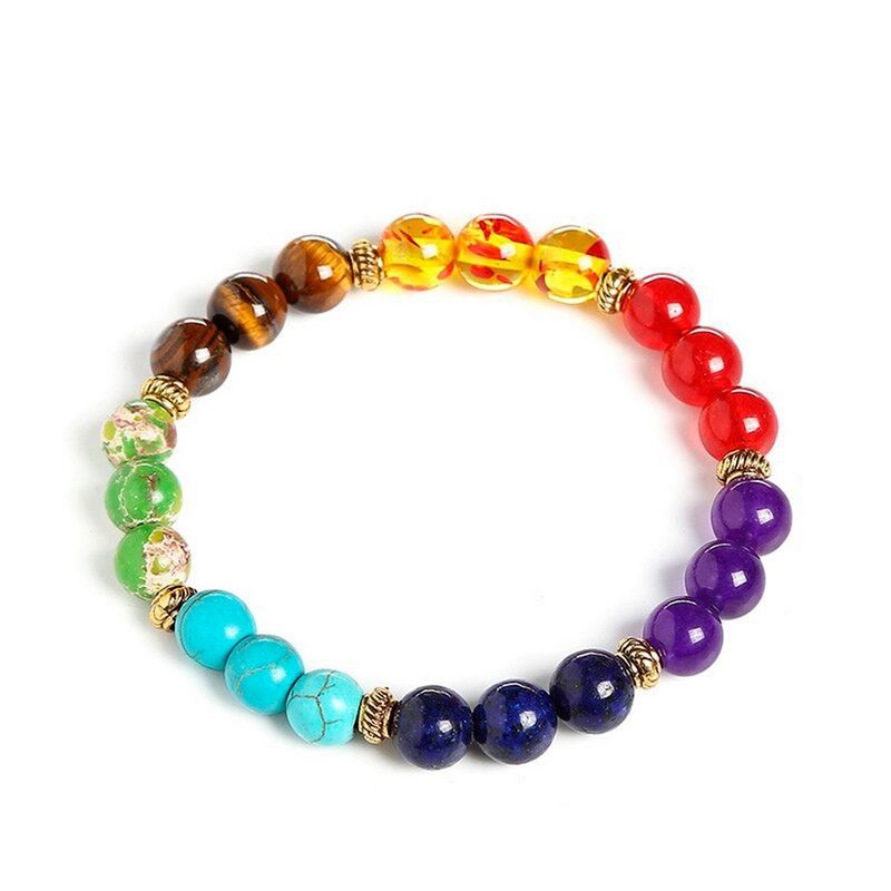 DAYOSHOP - Pulsera 7 Chakras Unisex + Estuche_.