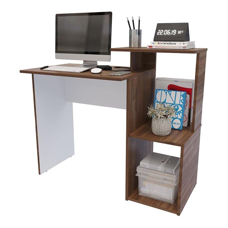 MADERKIT - Escritorio Con Estante Maderkit Color Gales P00343