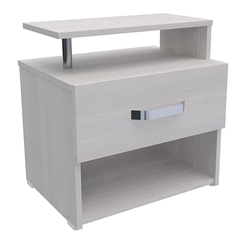 MADERKIT - Mesa De Noche Der/izq Color Blanco M01396