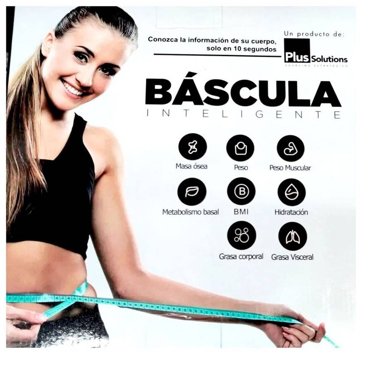 ONE PIXEL - Pesa Bluetooth App Bascula Personal Vidrio Digital ONE PIXEL