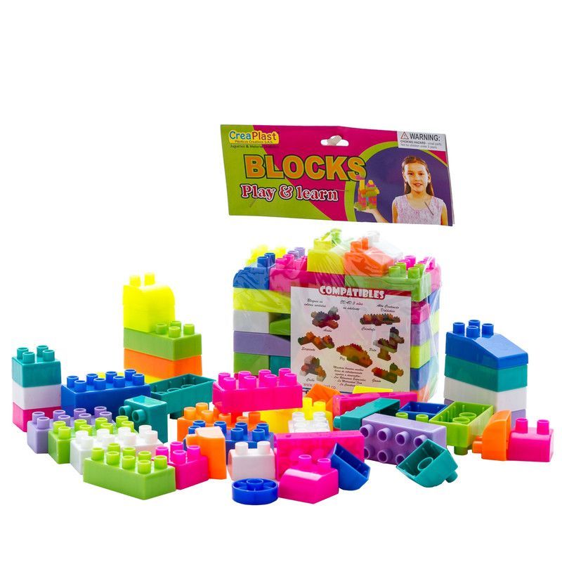CREAPLAST - Bloque Básico en Bolsa x42 Creaplast - Multicolor