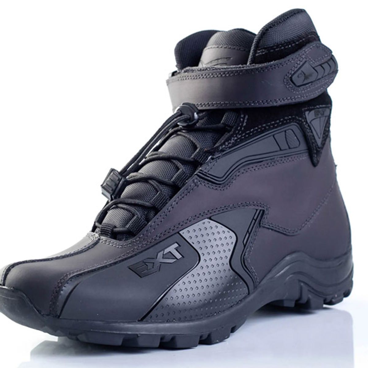 HERREROS - Bota Hombre Motero -Herreros- Extreme Negro x negro