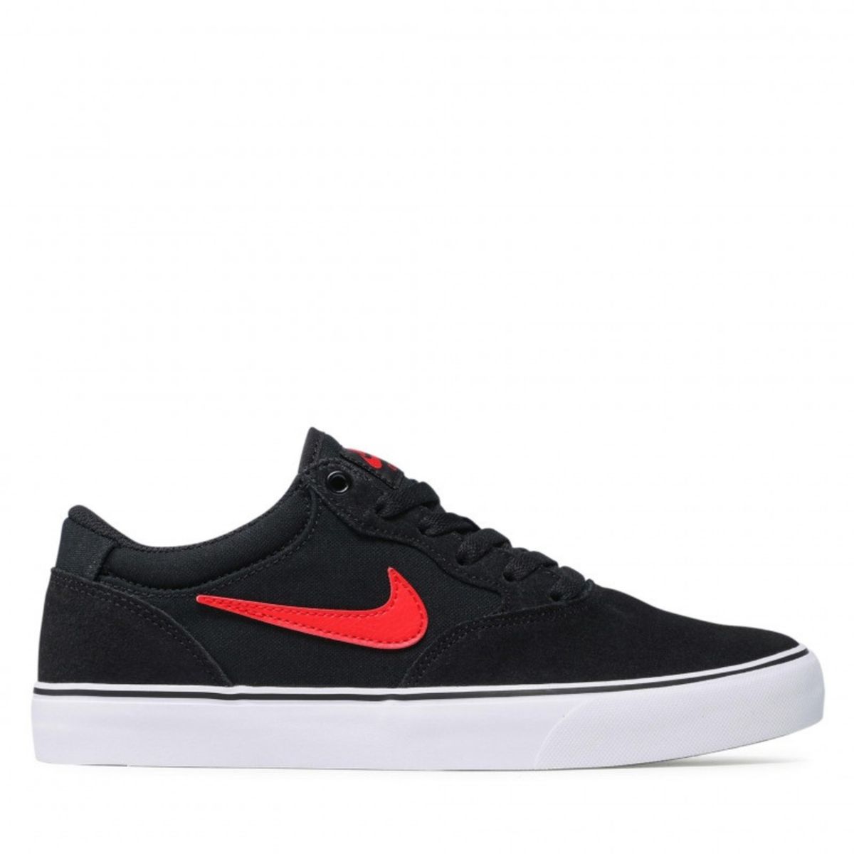 NIKE - TENIS NIKE SB CHRON 2 NEGRO ROJO HOMBRE