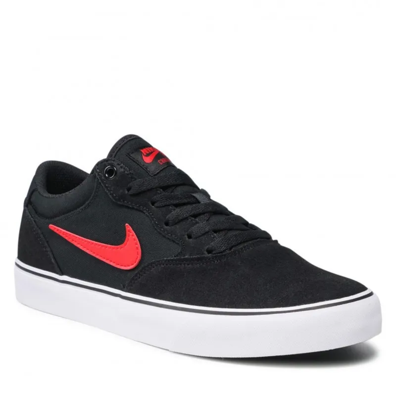 NIKE - TENIS NIKE SB CHRON 2 NEGRO ROJO HOMBRE