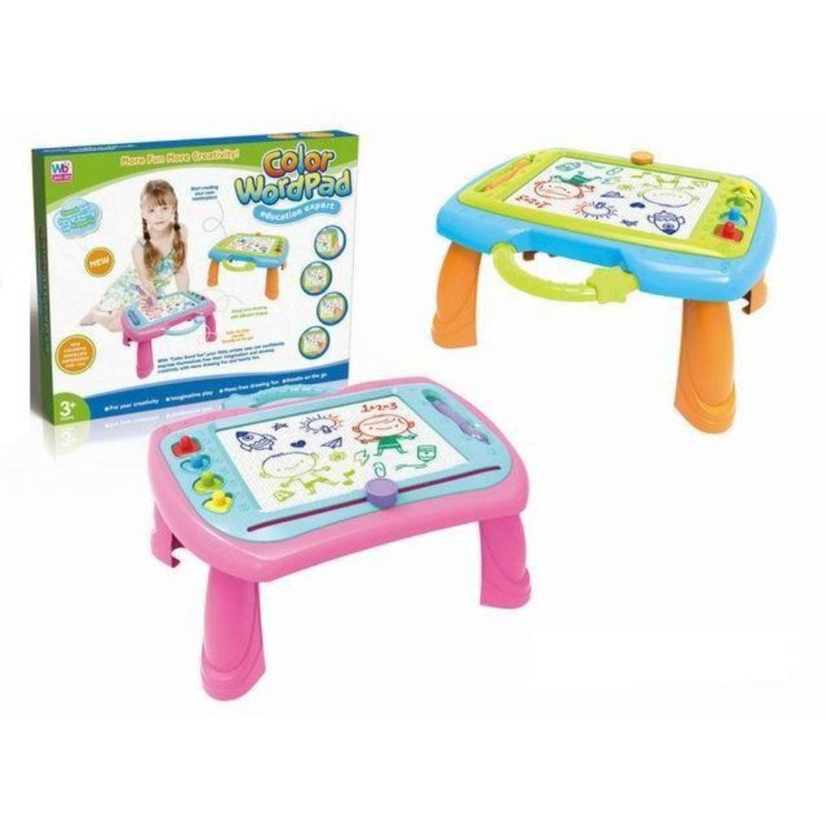 JUGUETELANDIA - MESA DE DIBUJO MAGNETICA CREATIVE