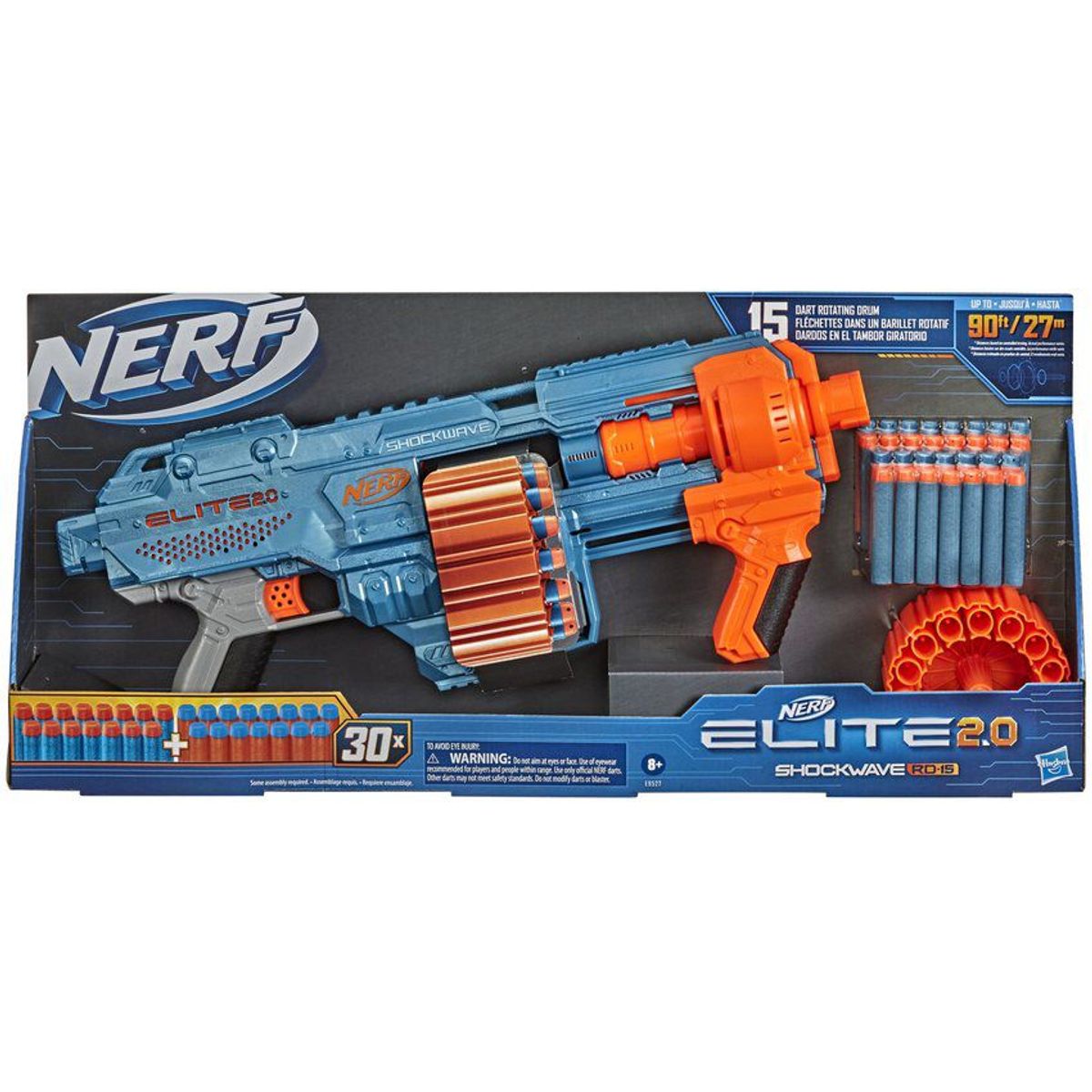 HASBRO - NERF ELITE 2.0 SHOCKWAVE HASBRO