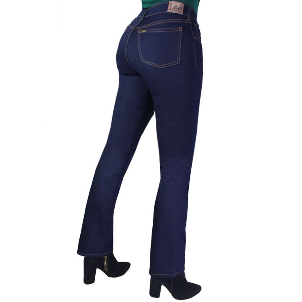 LEC LEE - Jean Slim fit Ref. 155 para Mujer Lec Lee - Índigo Oscuro.-