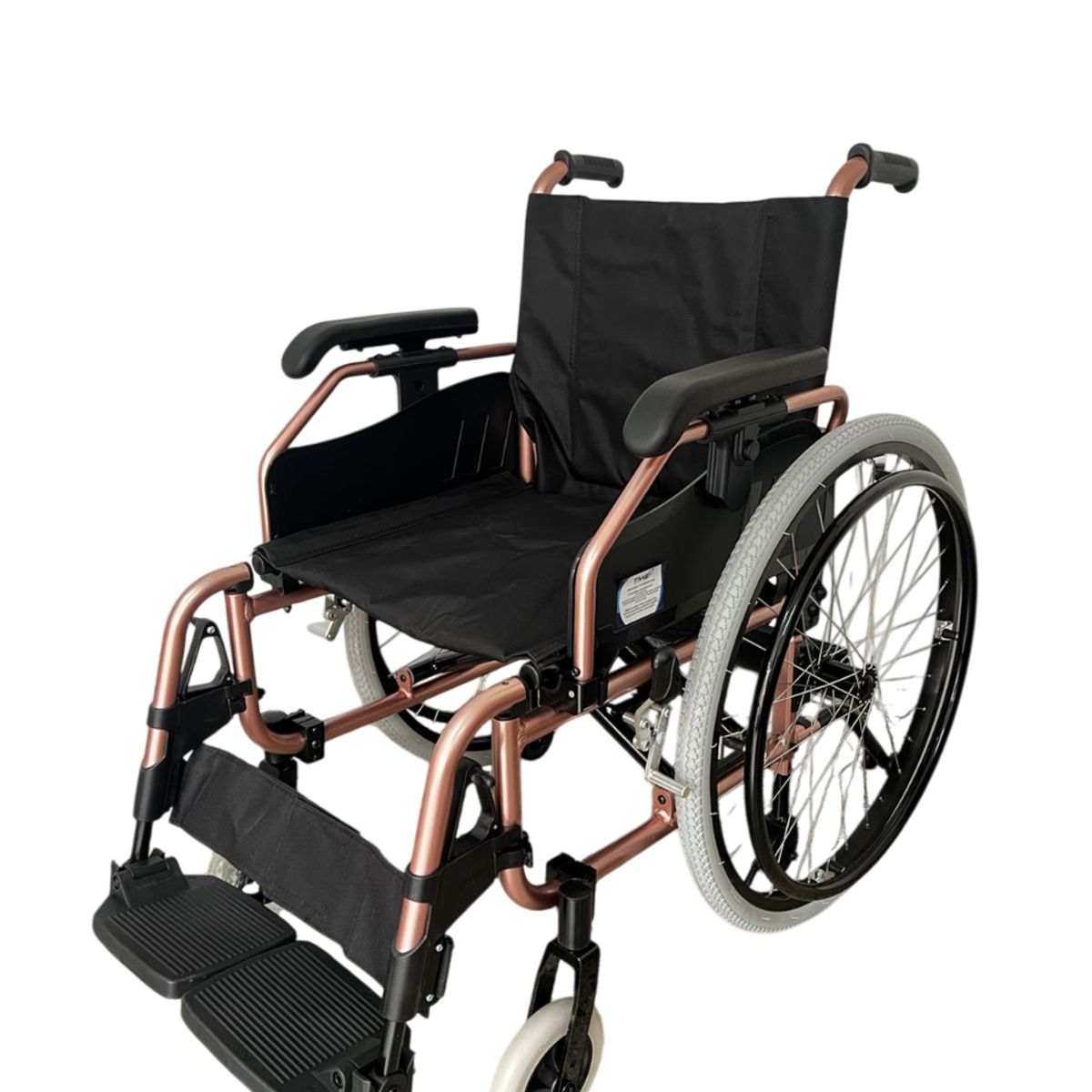 TME - Silla de ruedas en aluminio con llantas removibles TME959l