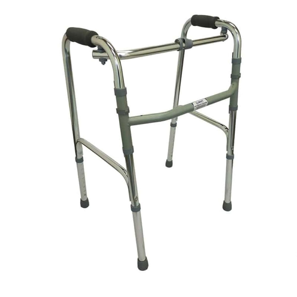 TME - Caminador plegable importado paso a paso plata tme913l_.