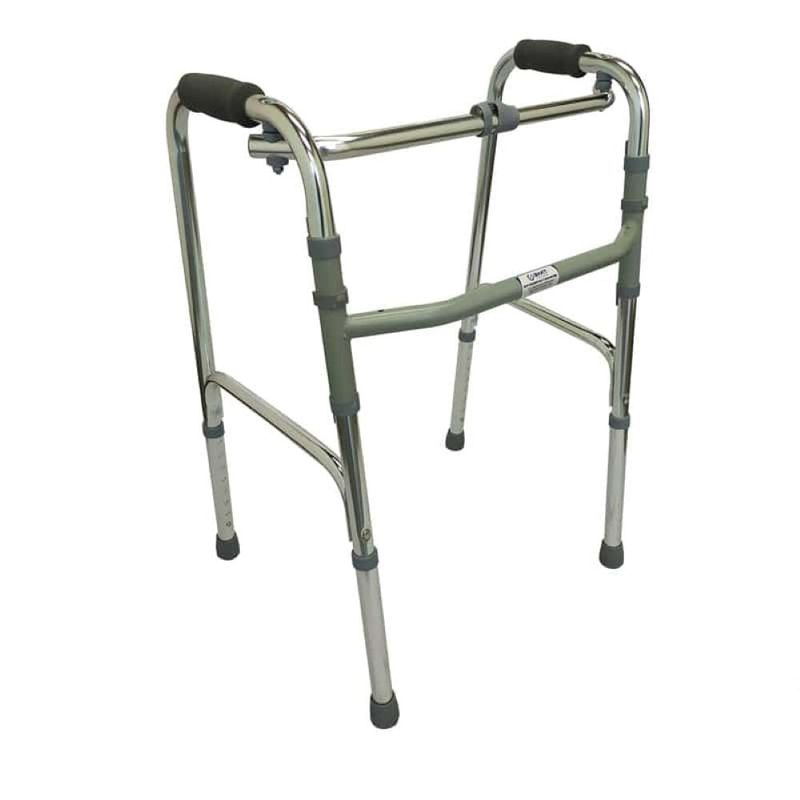 TME - Caminador plegable importado paso a paso plata tme913l_.