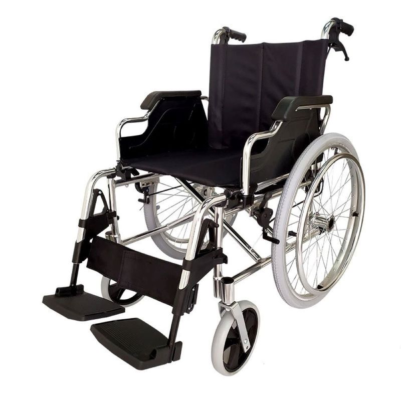 TME - Silla de ruedas plegable en aluminio 908lj