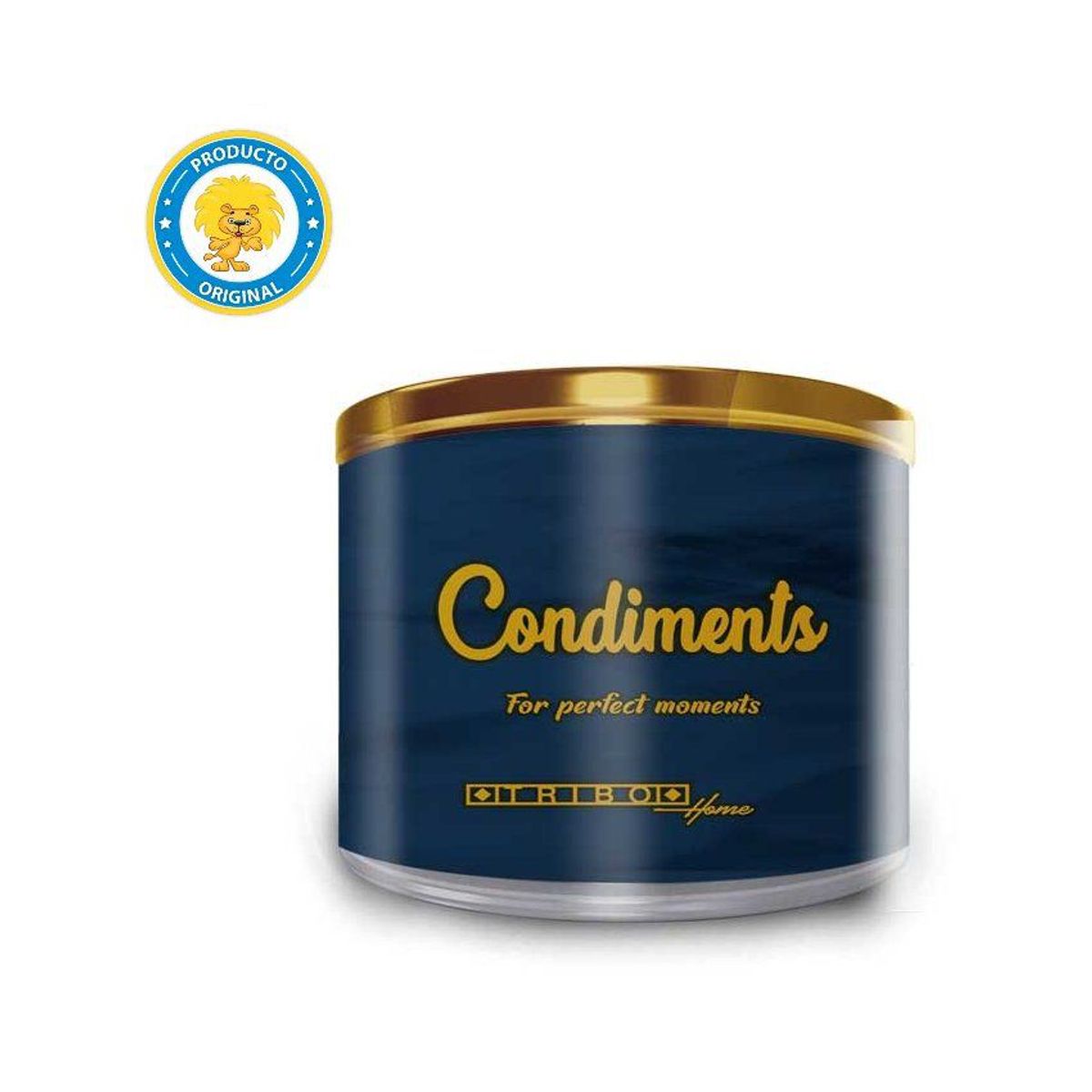 RONDA - LATA REDONDA CONDIMENTOS TRIBO AZUL