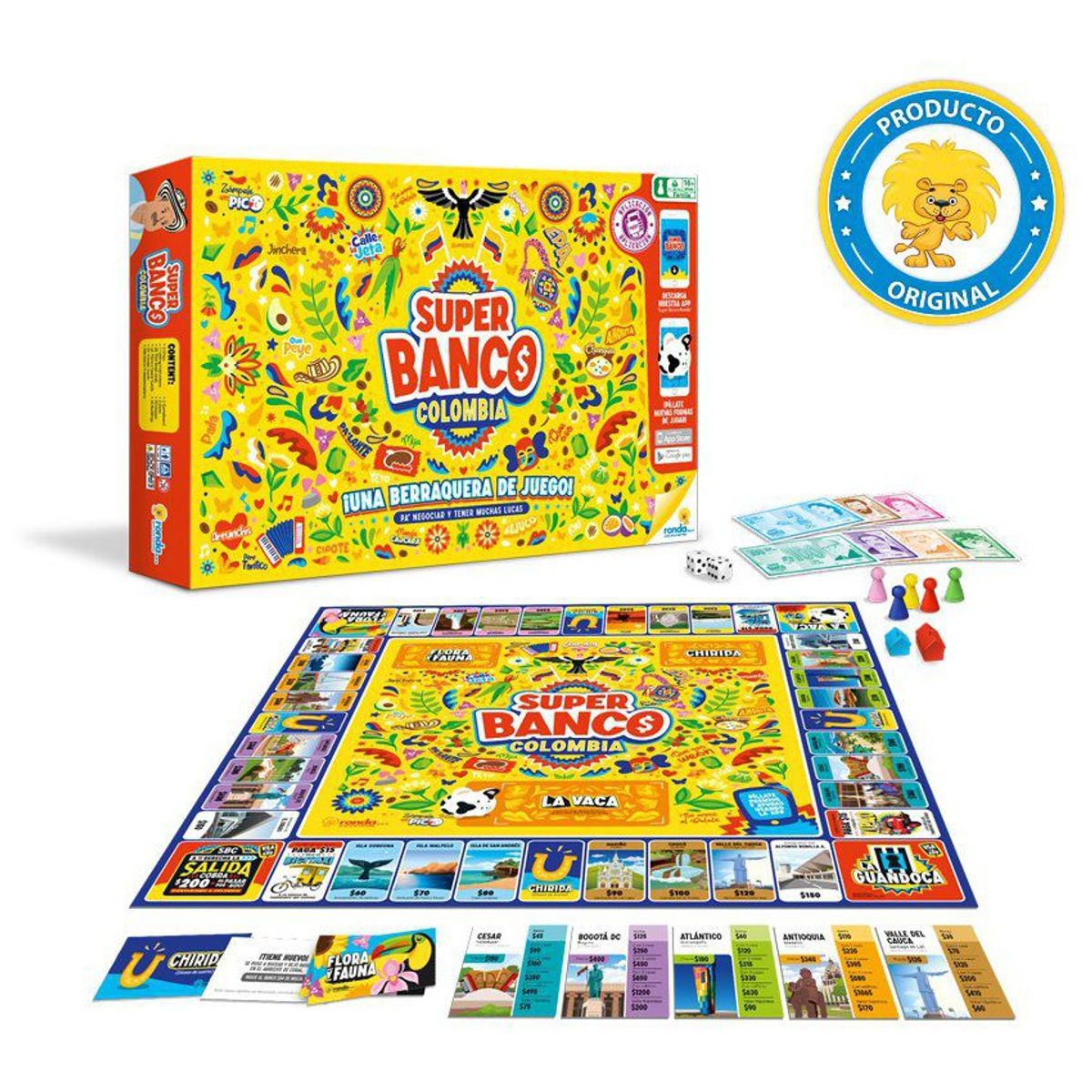 RONDA - SUPER BANCO COLOMBIA- Juego de mesa