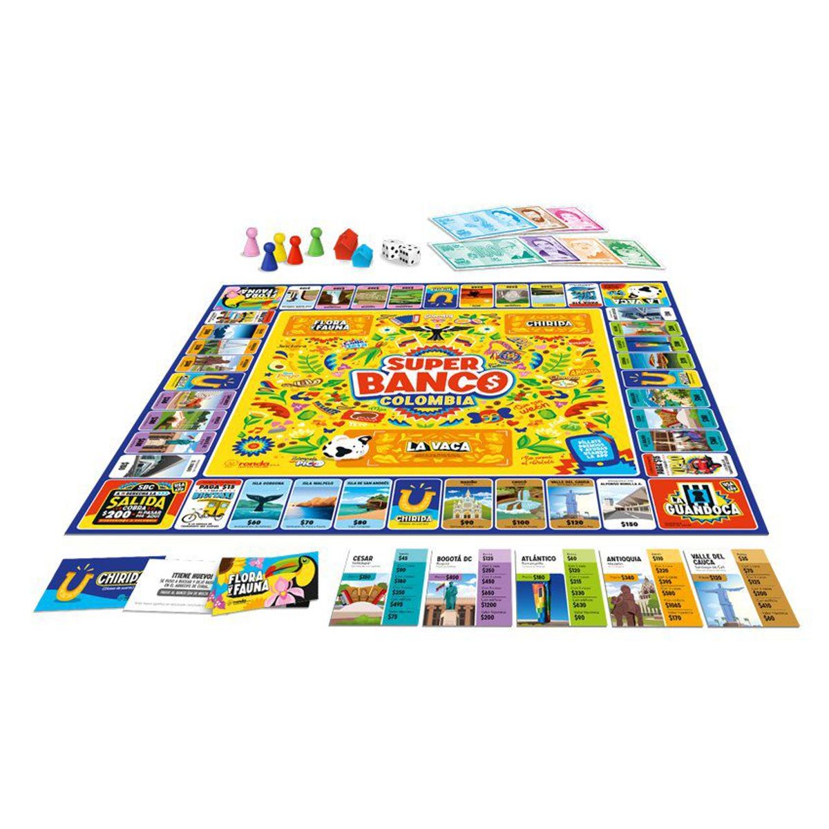 RONDA - SUPER BANCO COLOMBIA- Juego de mesa