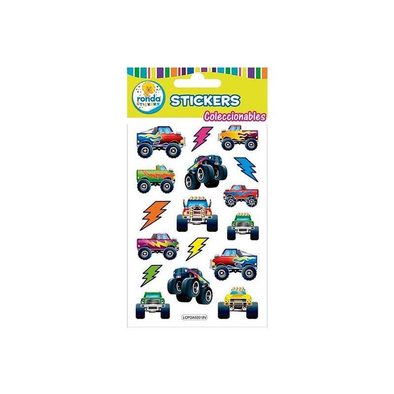 STICKERS COLECCIONABLES CARRITOS-ronda-multicolor RONDA | falabella.com