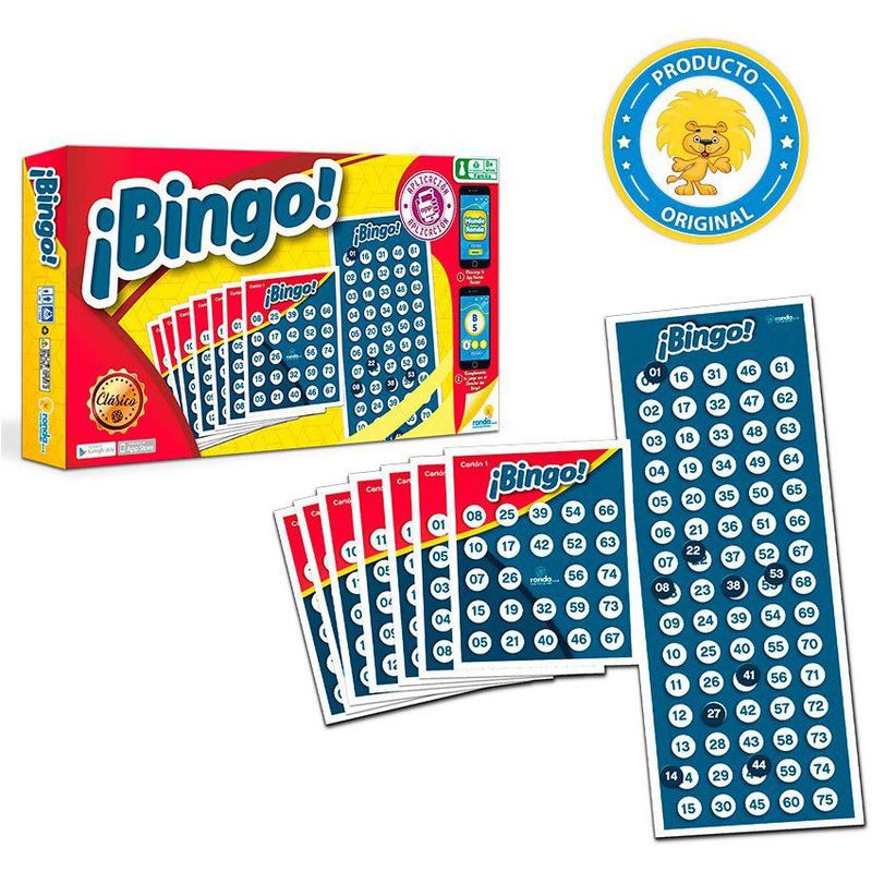 RONDA - Bingo Clásico Ronda - Amarillo